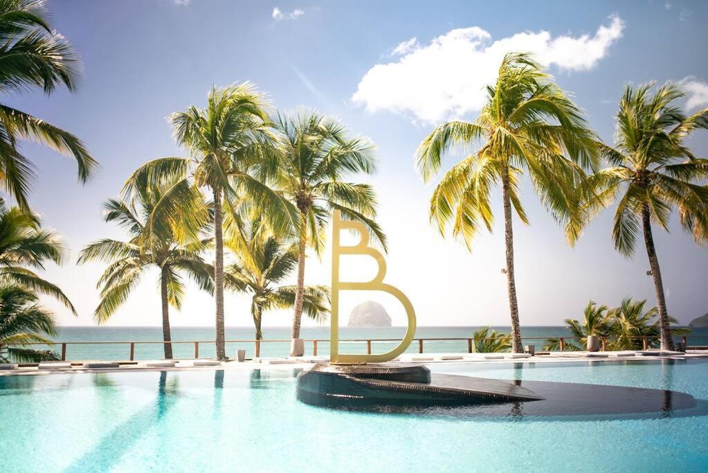 Le Bo Studio - Logement Standing Vue Mer & Piscine Le Diamant Ngoại thất bức ảnh