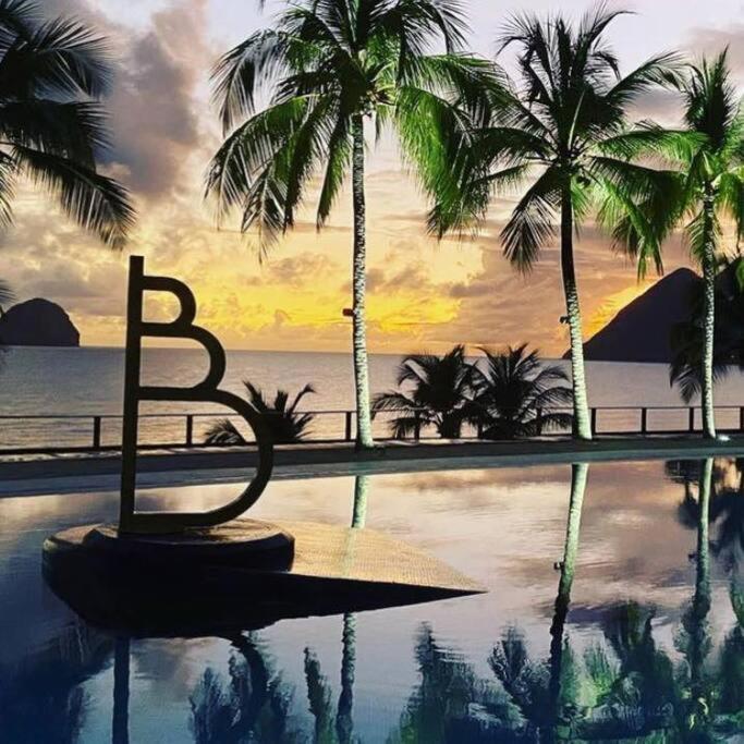 Le Bo Studio - Logement Standing Vue Mer & Piscine Le Diamant Ngoại thất bức ảnh
